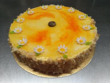 Fruchtmousse (Mango-Passionfrucht)