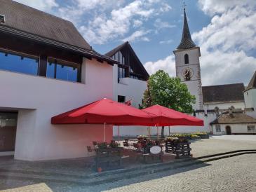 Confiserie Flubacher - Aussenbereich