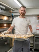 Dominic, Geschäftsführer Backstube